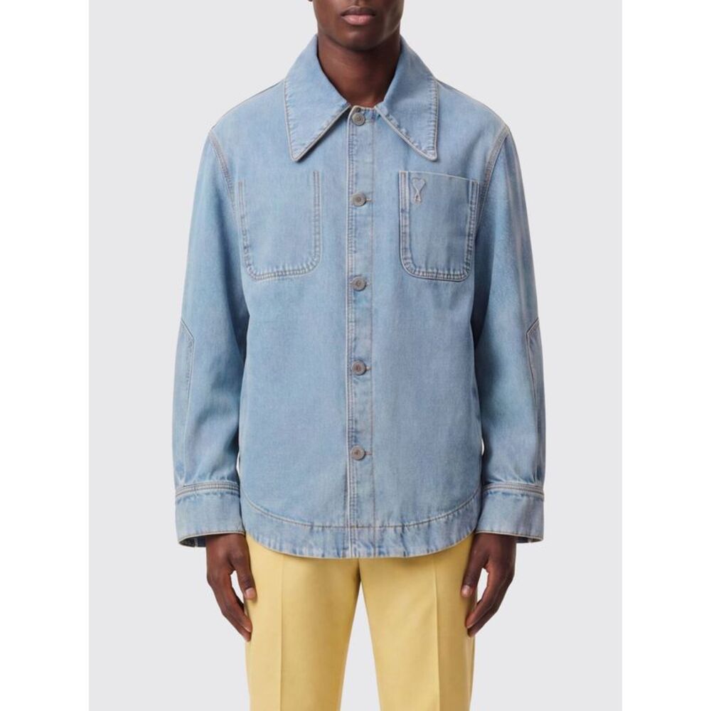 Ami Paris Shirt Men Blue
